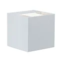 Luminaria de pared para exteriores LED CYBO pequeño, angular, ajustable IP65, blanco 