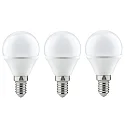 LED Lámpara gota juego de 3 E14 4W 250lm 2700K CRI >80