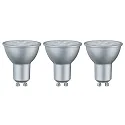 Lámpara reflectora LED juego de 3 GU10 6,5W 425lm 2700K 38° CRI >80