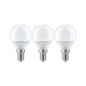 Paulmann LED Lámpara gota juego de 3 E14 5,5W 470lm 2700K CRI >80