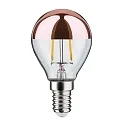 Paulmann Lámpara espejada forma de gota P45 E14 2,6W 220lm 2700K CRI >80 