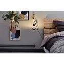 Paulmann LED Deco Globe G95 Top mirrored Lamp BLACK MATT, 230V, E27, 6.5W 2700K 600lm