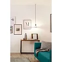Paulmann Bombilla filamento Globe DECO GLOBE LED MIRROR-RING SILVER G125 claro E27 6,5W 640lm 2700K CRI >80 regulable