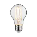Paulmann LED Filament Pear Lamp A60, 230V, E27, 7.5W 1800-3000K 806lm, dim-to-warm, clear
