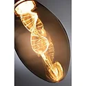 Paulmann Lámpara LED en forma de pera INNER GLOW HELIX E27 3,5W 180lm 1800K 360° CRI >80 