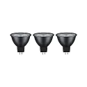 Lámpara reflectora LED juego de 3 GU5,3 6W 450lm 2700K 38° CRI >80 