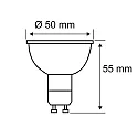 Paulmann Foco LED PAR16 GOLD LIGHT conmutable, insect-friendly PAR16 claro GU10 4,3W 320lm 2200K 38° CRI >80  claro