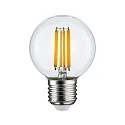 Paulmann Bombilla filamento Globe GLOBE G60 G60 E27 7W 806lm 2700K CRI 80-89 regulable