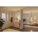 Paulmann Bombilla filamento Globe GLOBE G125 WHITE LAMPION V2 ranurado, empotrado G125 mate E27 4,3W 400lm 3000K CRI >80 regulable