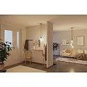 Paulmann Bombillas Edison en forma de pera ST64 WHITE LAMPION ST64 E27 4,3W 400lm 3000K CRI >80 regulable