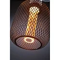 Paulmann Lámpara de filamento LED METALLIC GLOW CYLINDER SPIRAL conmutable E27 4,2W 200lm 1800K CRI >80 