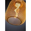 Paulmann LED filament lamp METALLIC GLOW CYLINDER HELIX switchable E27 3,5W 130lm 1800K CRI >80 