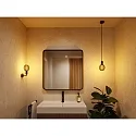 Paulmann LED filament lamp METALLIC GLOW GLOBE HELIX switchable E27 3,5W 110lm 1800K CRI >80 