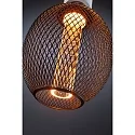 Paulmann Lámpara de filamento LED METALLIC GLOW GLOBE SPIRAL conmutable E27 4,2W 200lm 1800K CRI >80 