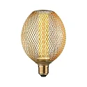 LED filament lamp METALLIC GLOW GLOBE SPIRAL switchable E27 4,2W 200lm 1800K CRI >80 