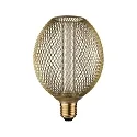 Paulmann Lámpara de filamento LED METALLIC GLOW GLOBE SPIRAL conmutable E27 4,2W 200lm 1800K CRI >80 