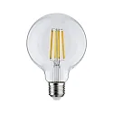 Paulmann Bombilla filamento Globe ECO-LINE G95 conmutable G95 claro E27 4W 840lm 3000K 360° CRI >80  claro
