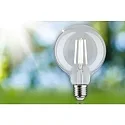 Paulmann Bombilla filamento Globe ECO-LINE G95 conmutable G95 claro E27 4W 840lm 4000K 360° CRI >80  claro