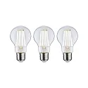 Filamento luminoso en forma estándar ECO-LINE AGL juego de 3, conmutable A60 claro E27 3x 4W 840lm 3000K 360° CRI >80  claro