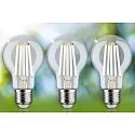 Paulmann Filamento luminoso en forma estándar ECO-LINE AGL juego de 3, conmutable A60 claro E27 3x 4W 840lm 3000K 360° CRI >80  claro