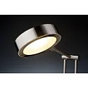 Paulmann LED Table lamp ZED LED Desk lamp, 6,7W, 230/12V, brushed iron