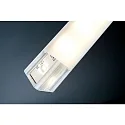 DELTA Profile with diffuser, 100cm, anodized / satin aluminum