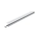 Paulmann Perfil YOURLED STRIP BASE con tapa, aluminio eloxado, satín