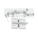 Paulmann Perfil YOURLED STRIP DUO, aluminio eloxado