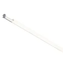 Paulmann Perfil YOURLED STRIPE con tapa, aluminio eloxado, gris, satín