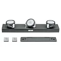 Paulmann Luminaria de subestructura ROTATE LED de 3 llamas, con interruptor, ajustable, antracita regulable 3x18lm 3000K 105° 105°