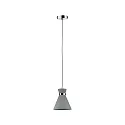 Paulmann Luminaria colgante VERVE de 1 llama E27 IP44, cromo, gris regulable