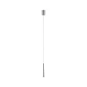 Paulmann Luminaria colgante GUTTA LED de 1 llama, lang, aluminio cepillado
