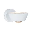 Paulmann Luminaria de pared SABIK LED Arriba-Abajo, con la óptica del lente IP44, blanco mate regulable