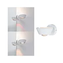 Paulmann Luminaria de pared SABIK LED Arriba-Abajo, con la óptica del lente IP44, blanco mate regulable