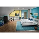 LED Panel ABIA, round, Ø 30cm, IP20, 230V, 22W 2700K 2200lm, chrome matt