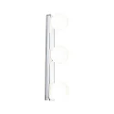 Luminaria de pared y techo GOVE G9 IP44, cromo, mate 