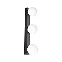 Paulmann Luminaria de pared y techo GOVE G9 IP44, mate, negro 