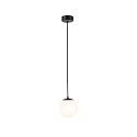 Luminaria colgante GOVE IP44, negro 