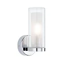 wall and ceiling luminaire LUENA E14 IP44, chrome, mat 