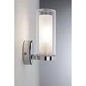 Paulmann Luminaria de pared y techo LUENA E14 IP44, cromo, mate 