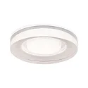 Luminaria empotrable para techos LUENA GU10 IP65, mate, blanco 