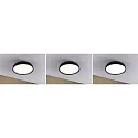 Paulmann bath luminaire OKA CCT Switch, switchable IP44, mat, black 