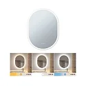 Paulmann Espejo con iluminación MIRRA 60 X 80CM oval, CCT Switch, con regulador táctil, con función de calefacción IP44