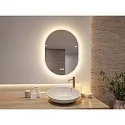 Paulmann Espejo con iluminación MIRRA 60 X 80CM oval, CCT Switch, con regulador táctil, con función de calefacción IP44