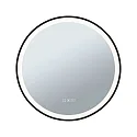 Paulmann Espejo con iluminación MIRRA LED Ø 59CM redondo, CCT Switch, con regulador táctil, con función de calefacción IP44, mate