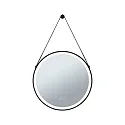 Paulmann Espejo con iluminación MIRRA Ø 60CM redondo, CCT Switch, con regulador táctil, con cinta, con función de calefacción IP44