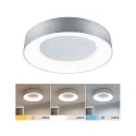 Paulmann Luminaria de baño CASCA CCT Switch, conmutable IP44, aluminio mate 