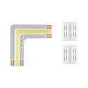 Rincón de tiras LED MAXLED 500 EDGE FULL-LINE COB, plata