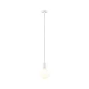 Paulmann Luminaria colgante RAVI IP44 ajustable E27 IP44, blanco