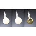 Paulmann Luminaria colgante RAVI IP44 ajustable E27 IP44, blanco